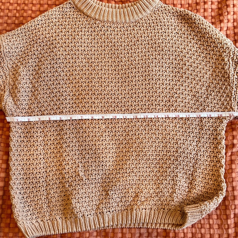 Universal Thread Blush Crew Neck Sweater - Picture 6 of 8